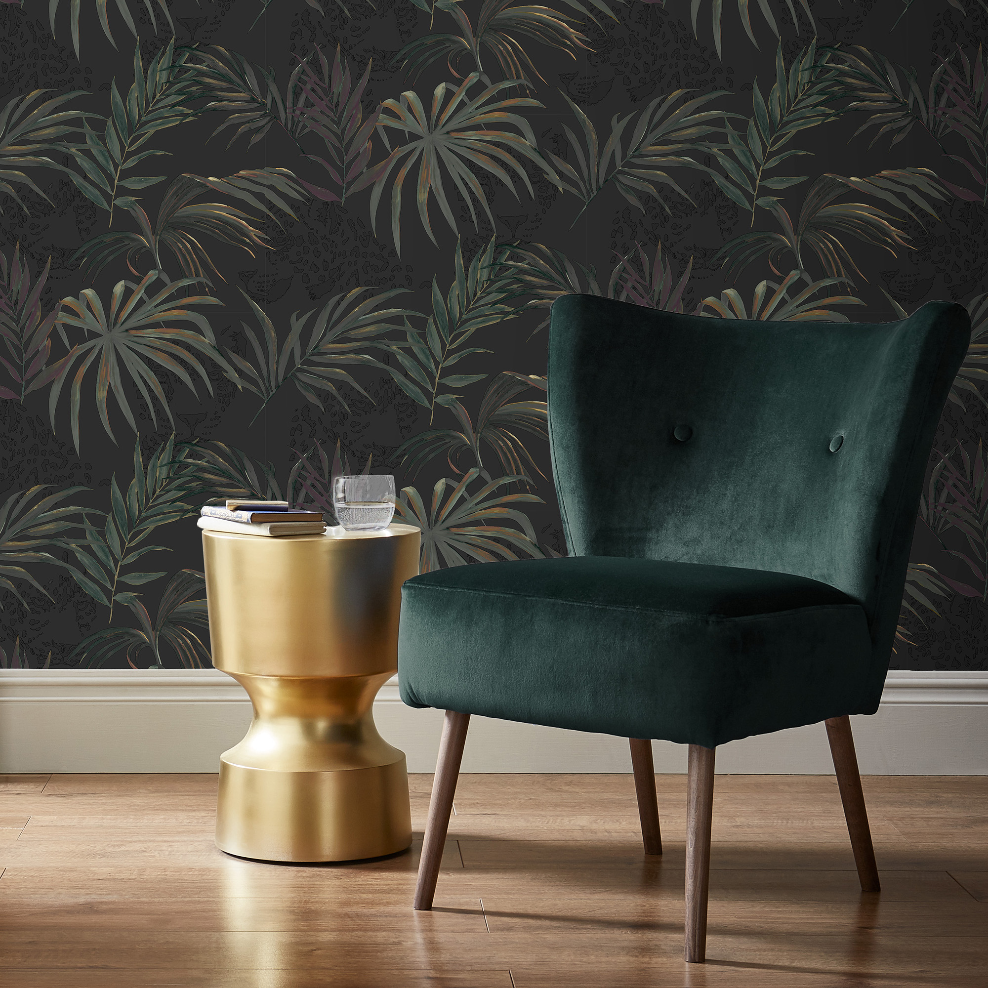 Papier peint Panthère de nuit, ART FOR THE HOME
