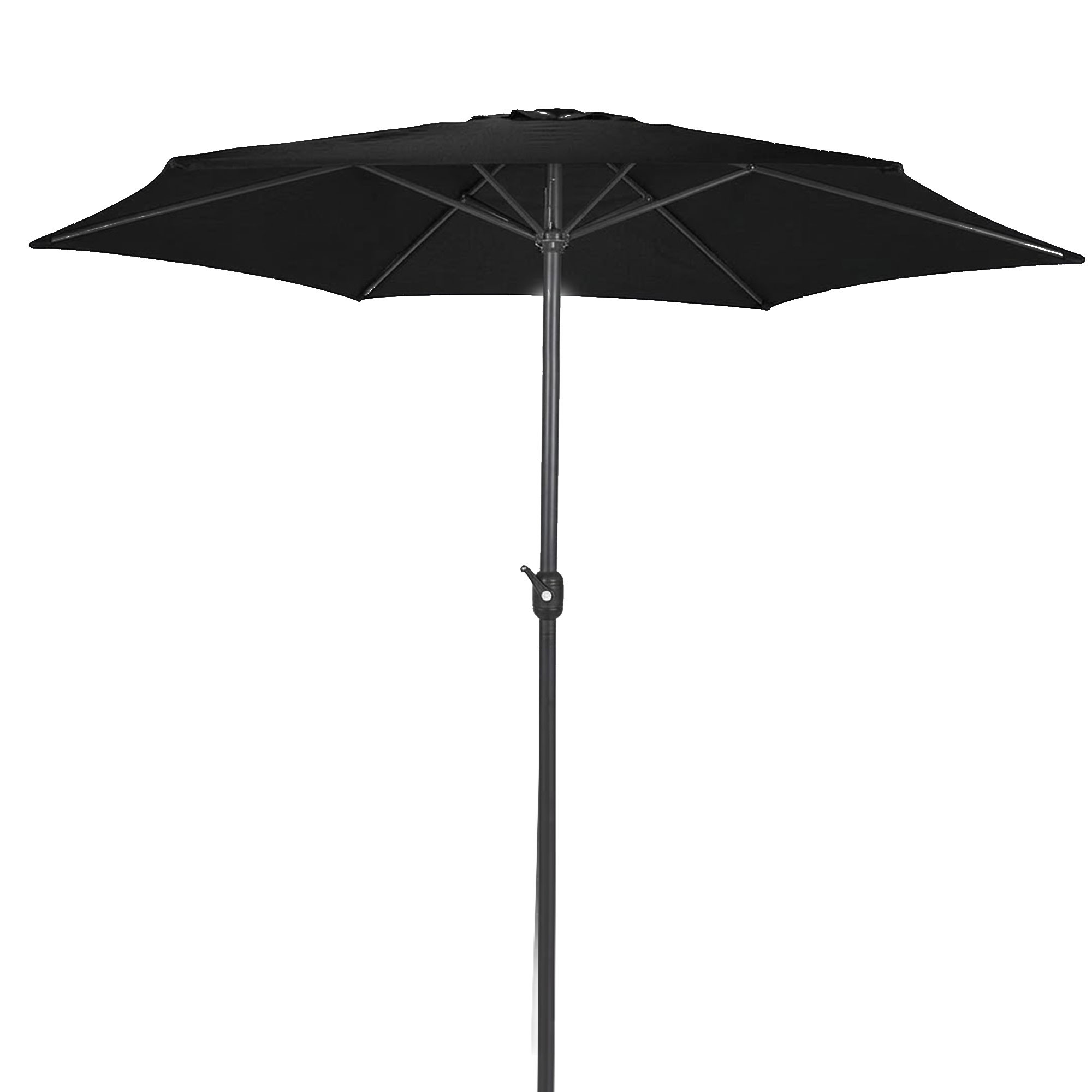 Parasol noir diamètre 300cm, WADIGA