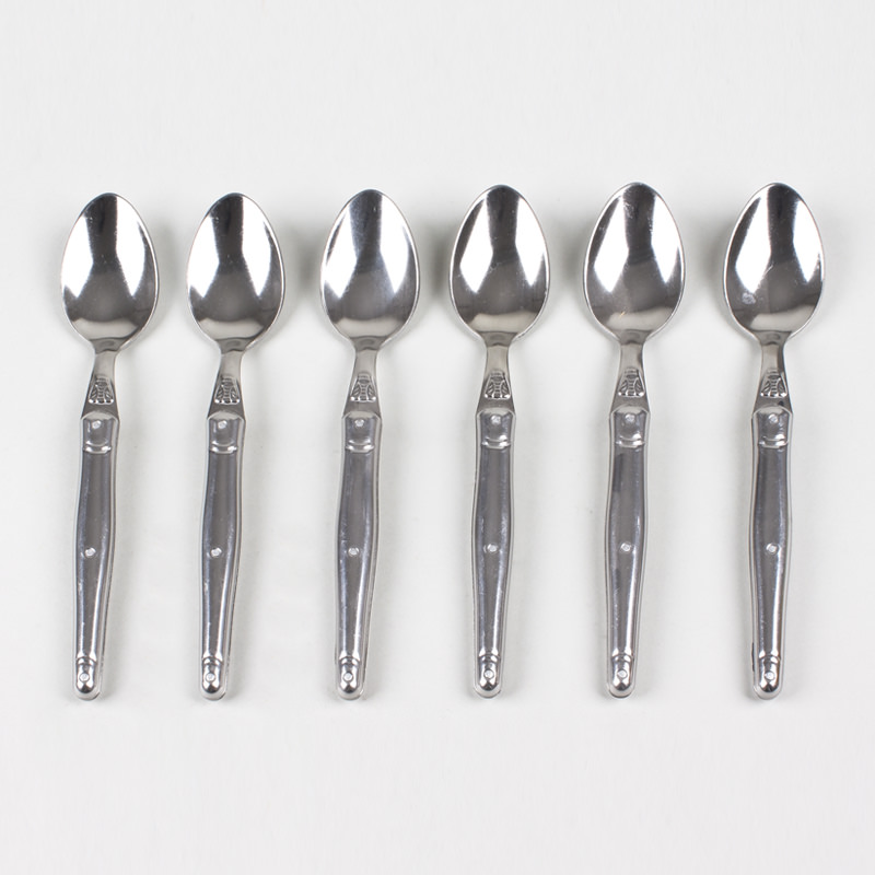 Coffret de 6 cuillères à café inox laguiole, JEAN DUBOST