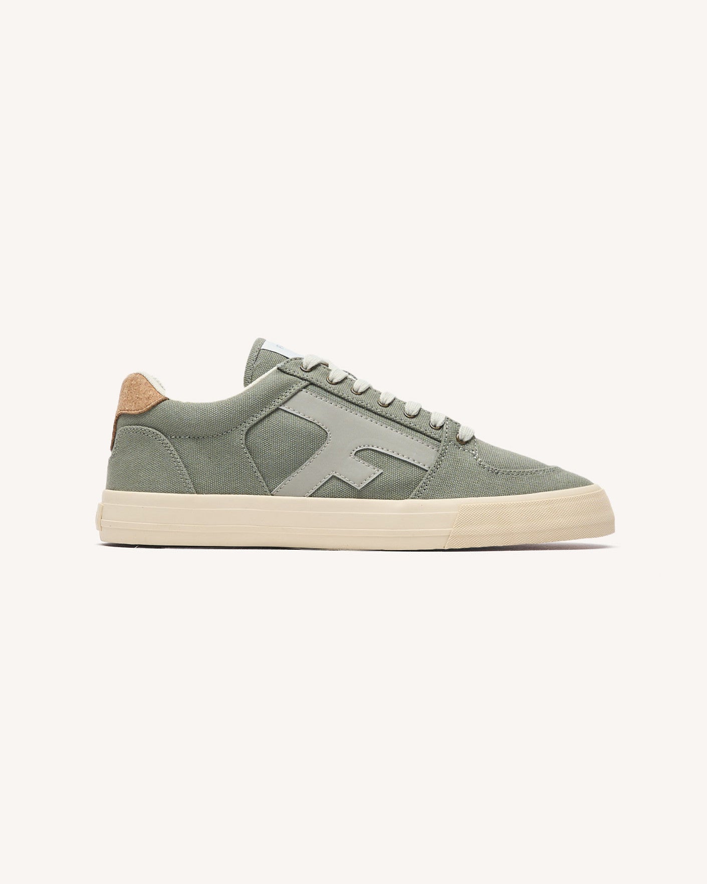 Tennis basses tissu WALNUT, FAGUO