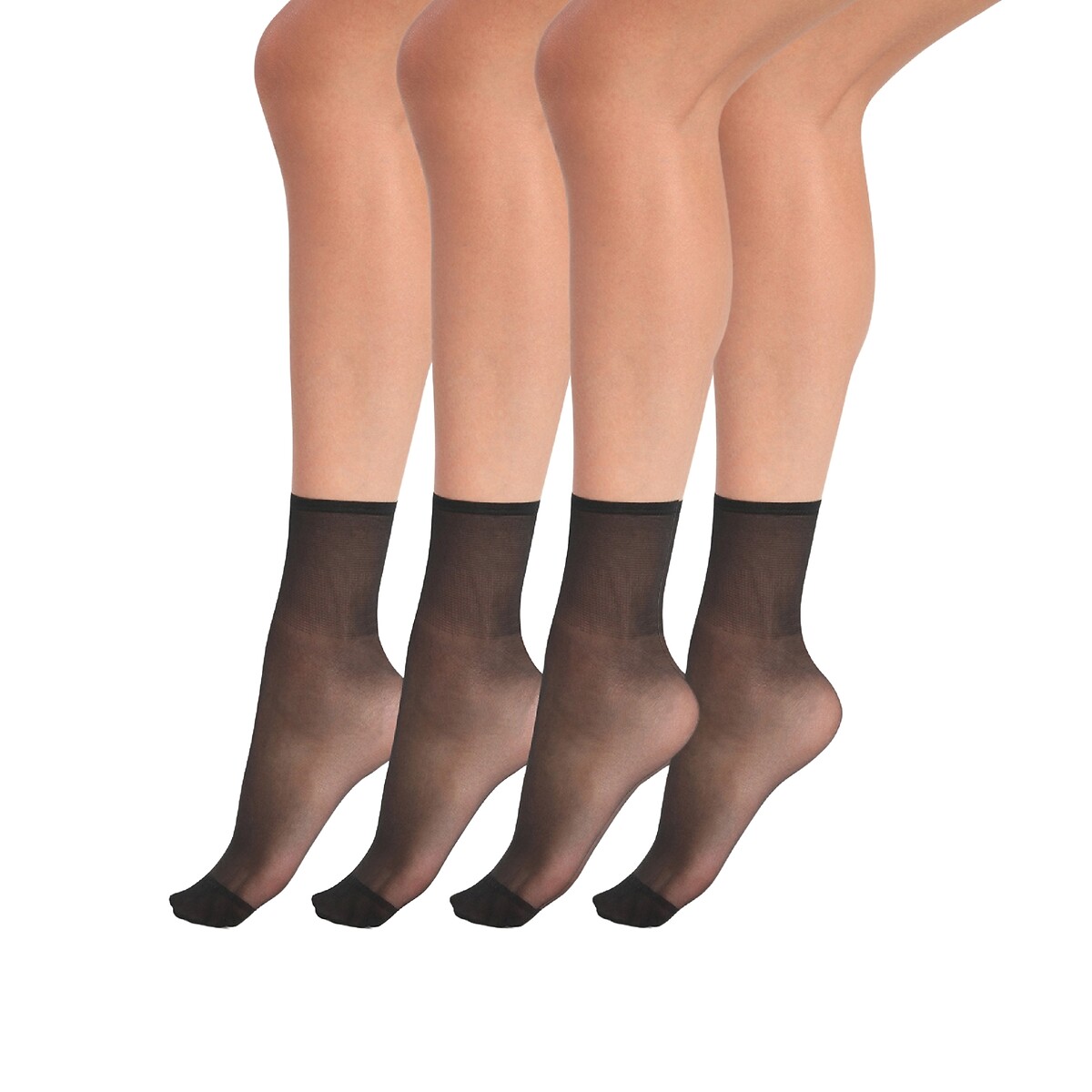Calzini Unisex Neri Sexy Alla Caviglia Modellati In Lattice Di Gomma Con Cinque Dita 0,4 Mm,Nero,medio Calzini Unisex Neri Sexy Alla Caviglia Modellati In Lattice Di Gomma Con Cinque Dita 0,4 Mm,Nero,medio