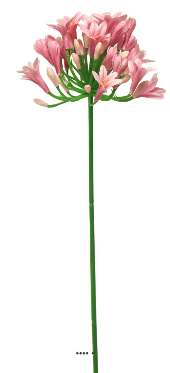 Agapanthe artificielle en tige H75 cm, ARTIFICIELLES