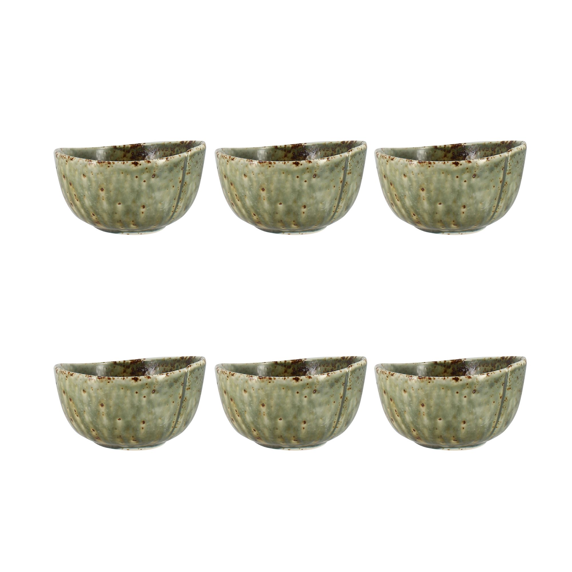Lot de 6 coupelles 16cm en porcelaine, SIGMA, OGO LIVING