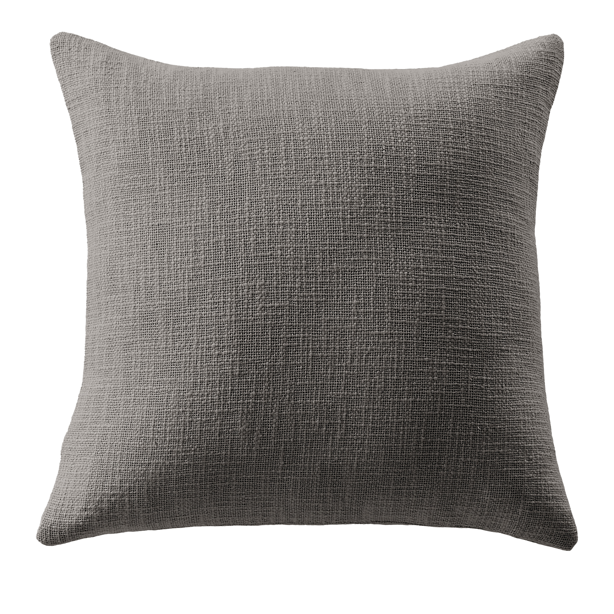 Coussin 60x60 cm Coton Ardoise, EDEN