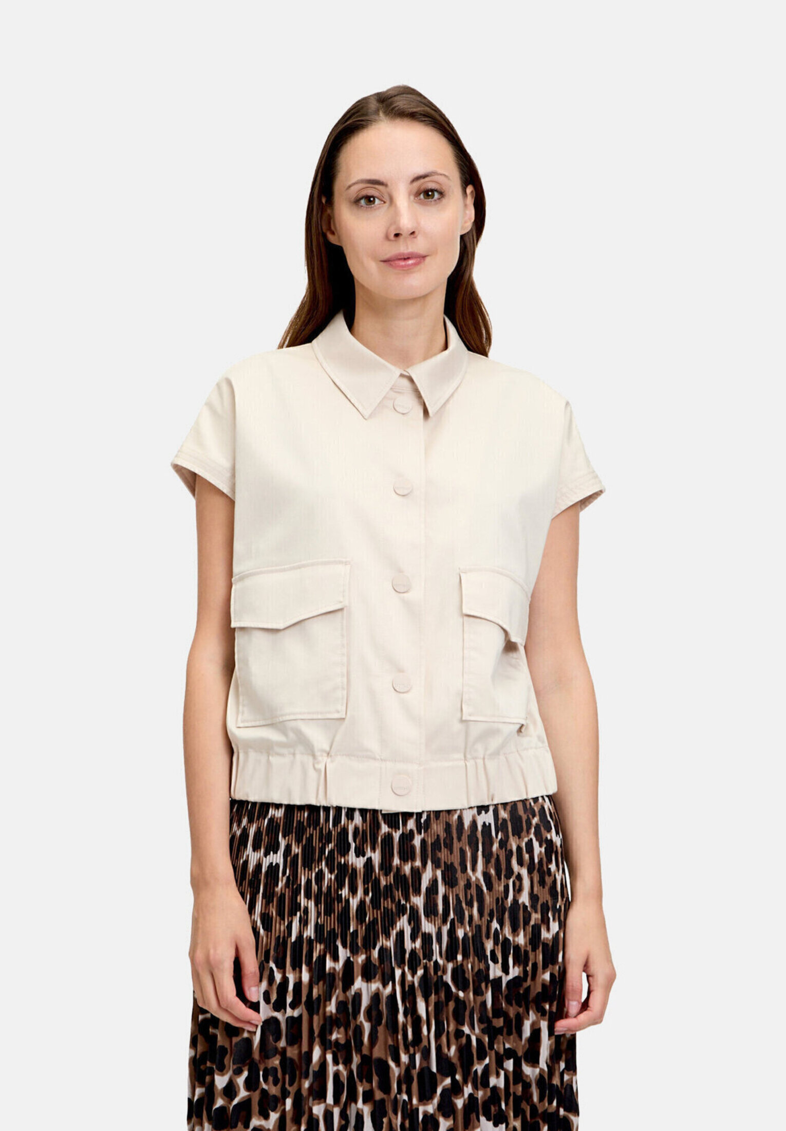Veste sans manches d'été à col, BETTY & CO