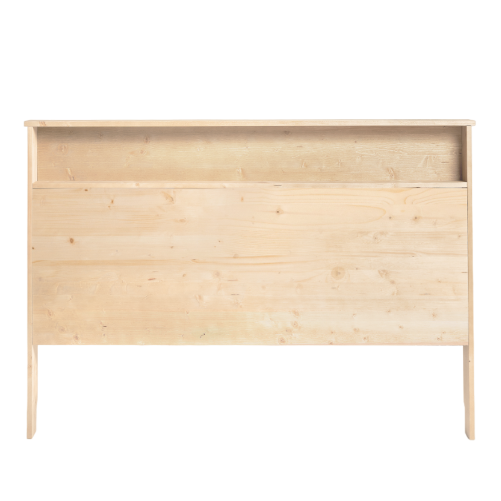 Tête de lit avec rangement 180 cm marron - IGOR, HANNUN