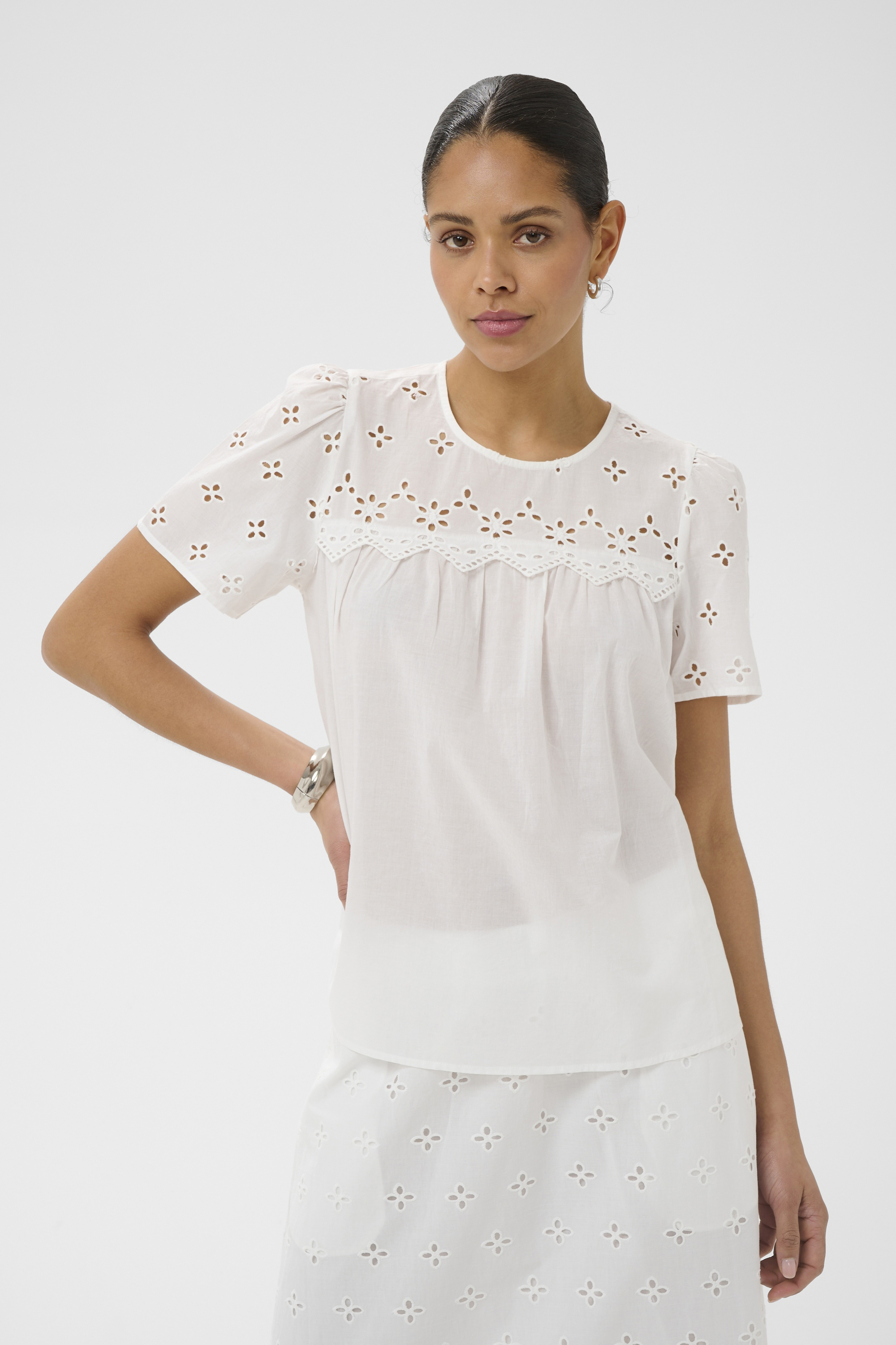 Blouse à manches courtes, KAFFE