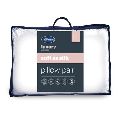 Soft as Silk Pillow Pair SILENTNIGHT