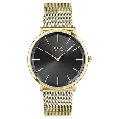 Hugo boss montre cheap or