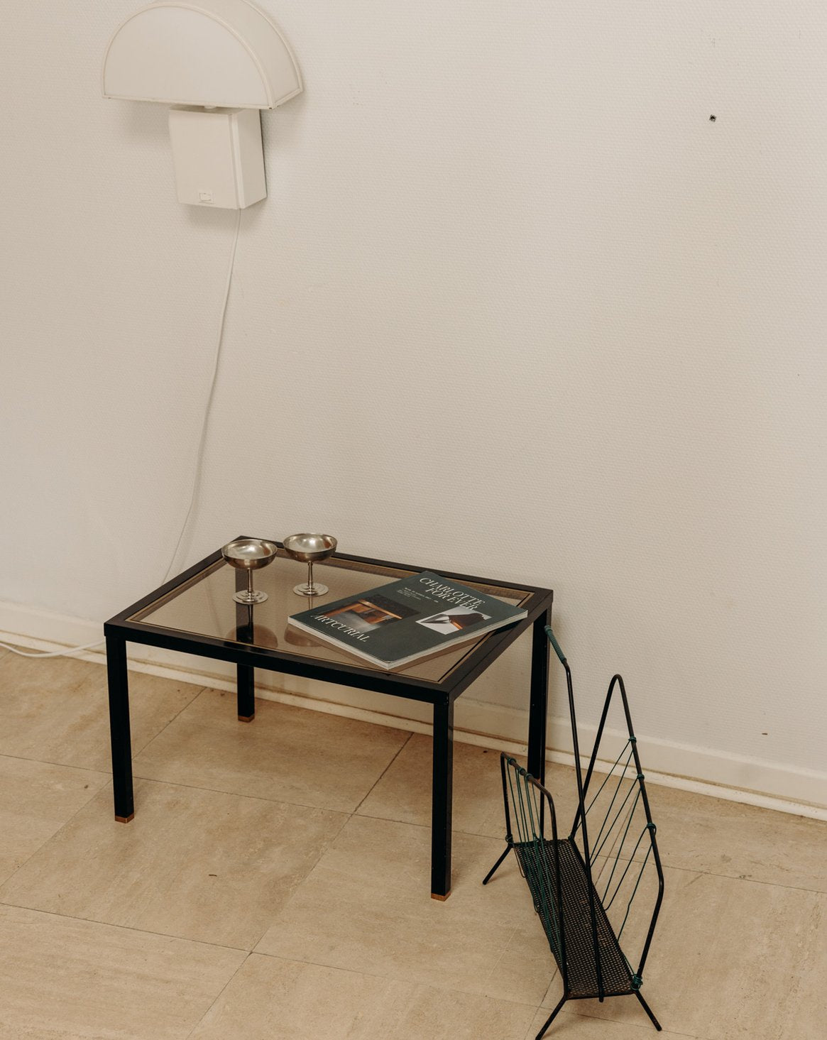 Table d'appoint en métal Hanna N°643 - Bon état, DEBONGOUT