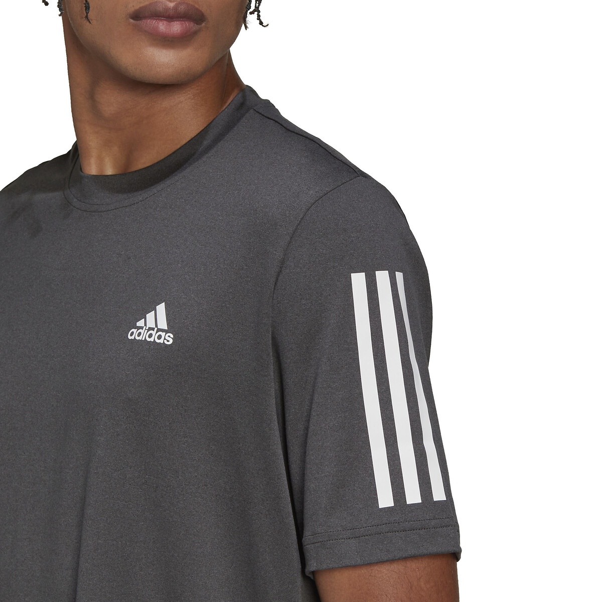adidas Club 3 Str T-shirt in het Zwart Dames Kleding voor voor Tops voor Tops met korte mouw 