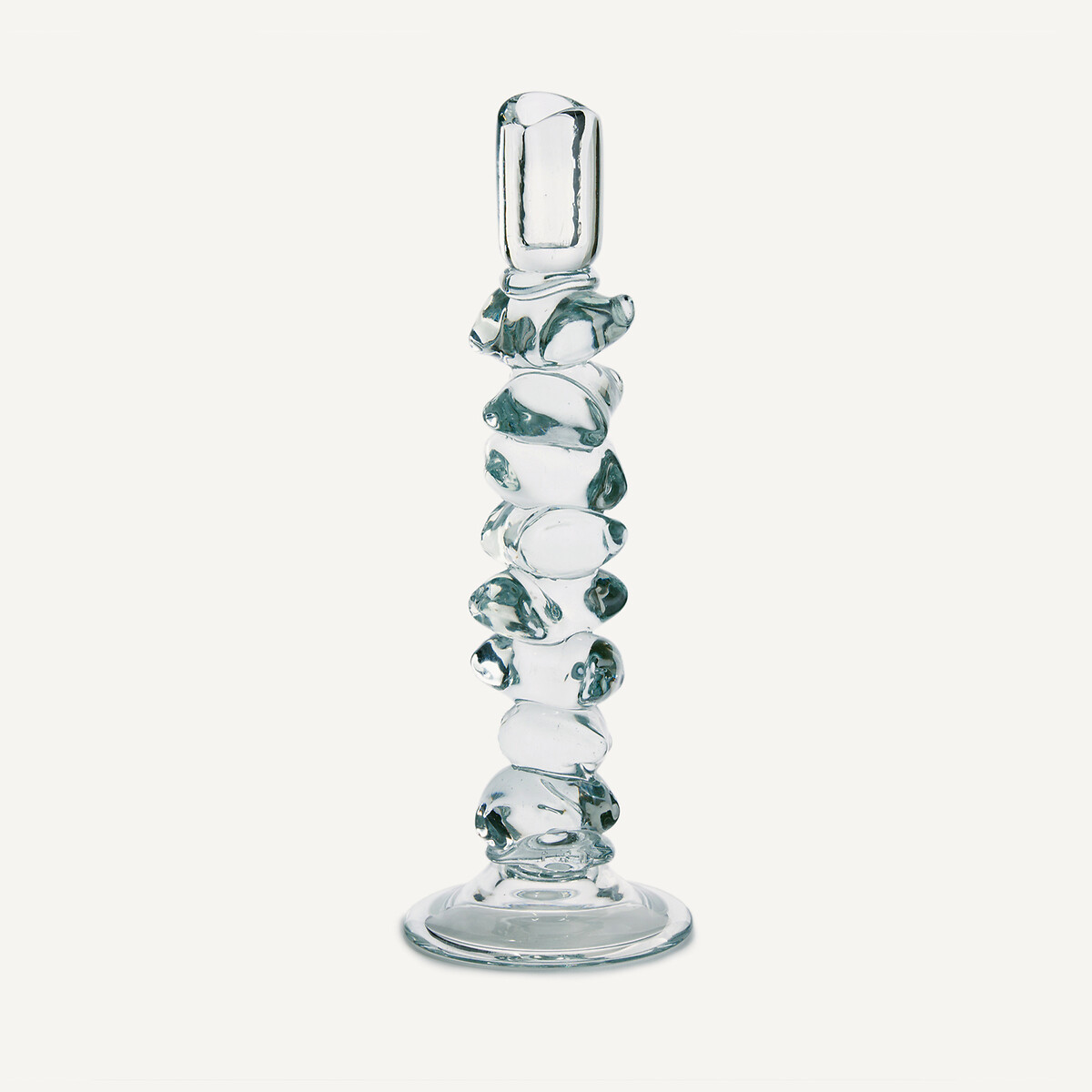 Qimera Transparent Glass Candlestick H35cm, AM.PM