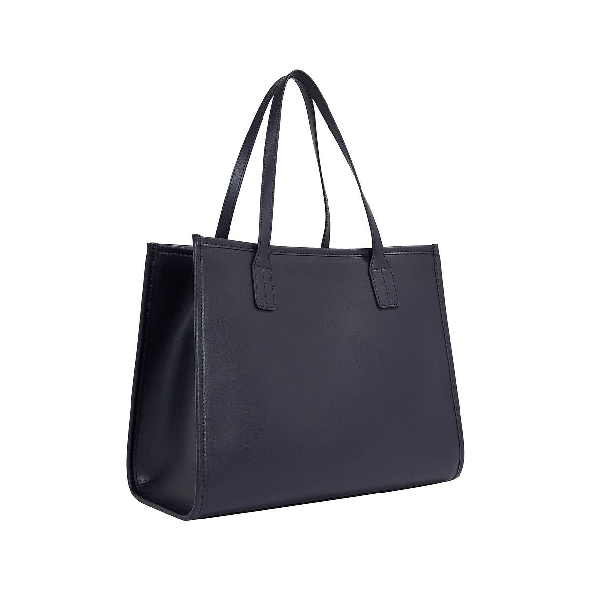 Long handle tote bag navy Tommy Hilfiger La Redoute