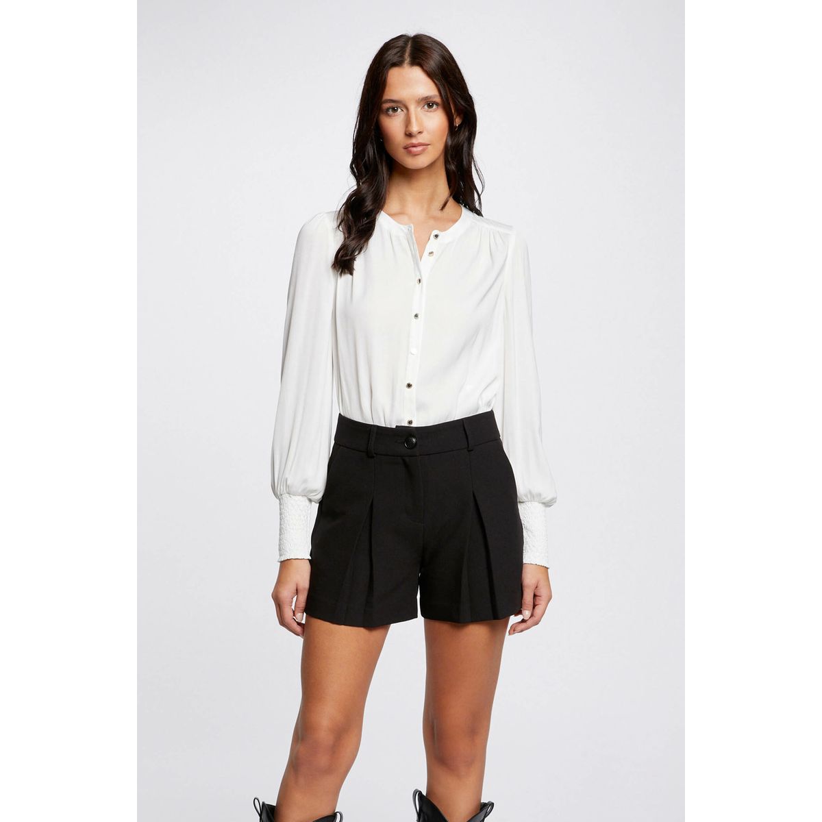 Chemise best sale blanche morgan