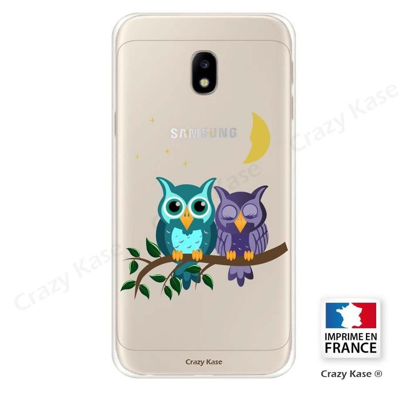 Coque Pour Samsung Galaxy J3 17 Souple Motif Chouettes Au Clair De Lune Chouettes Au Clair De Lune Crazy Kase La Redoute