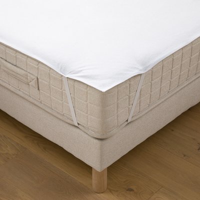 Funda protectora para colchón con forma de tablero de felpa impermeable antiácaros LA REDOUTE INTERIEURS