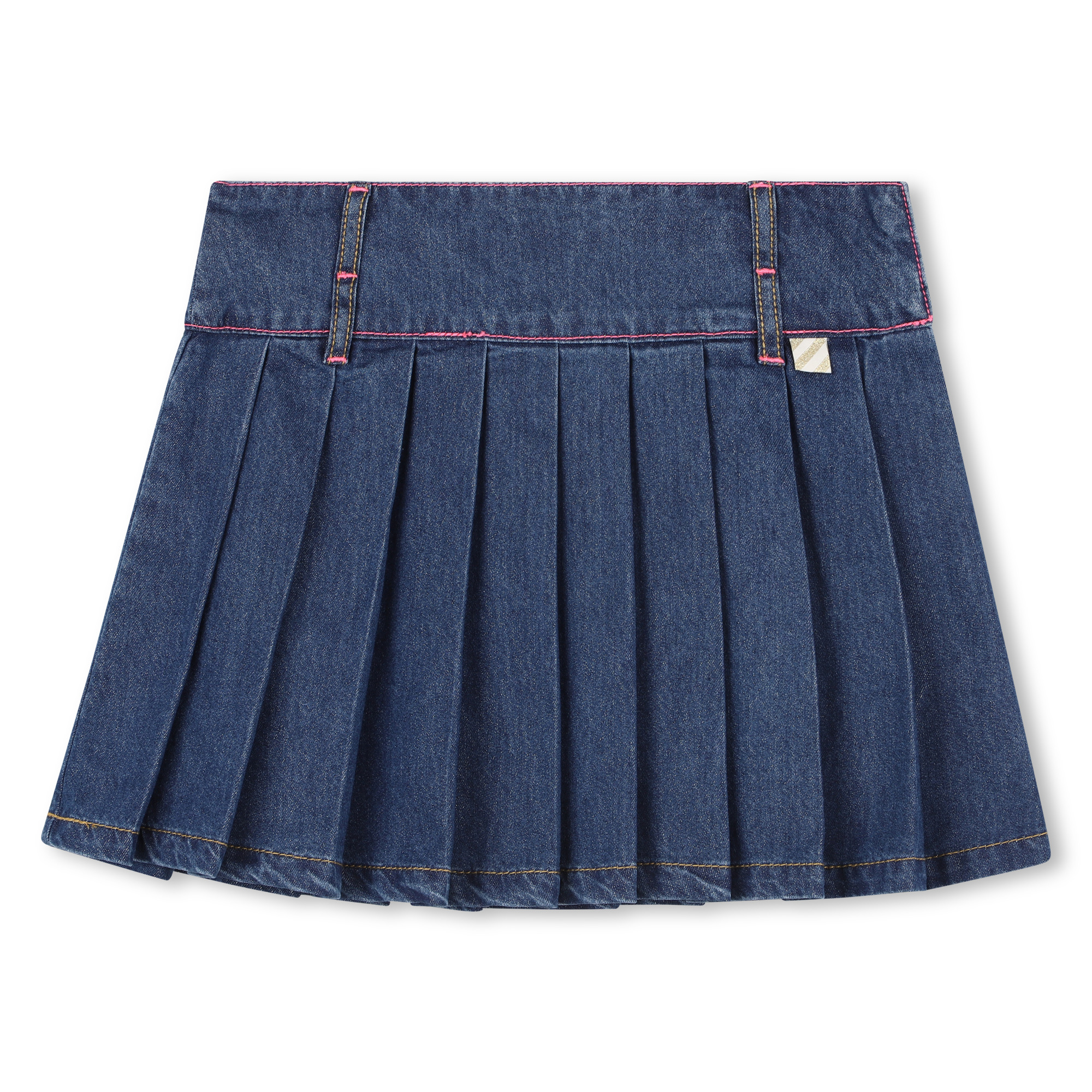 Jupe plissée en denim, BILLIEBLUSH