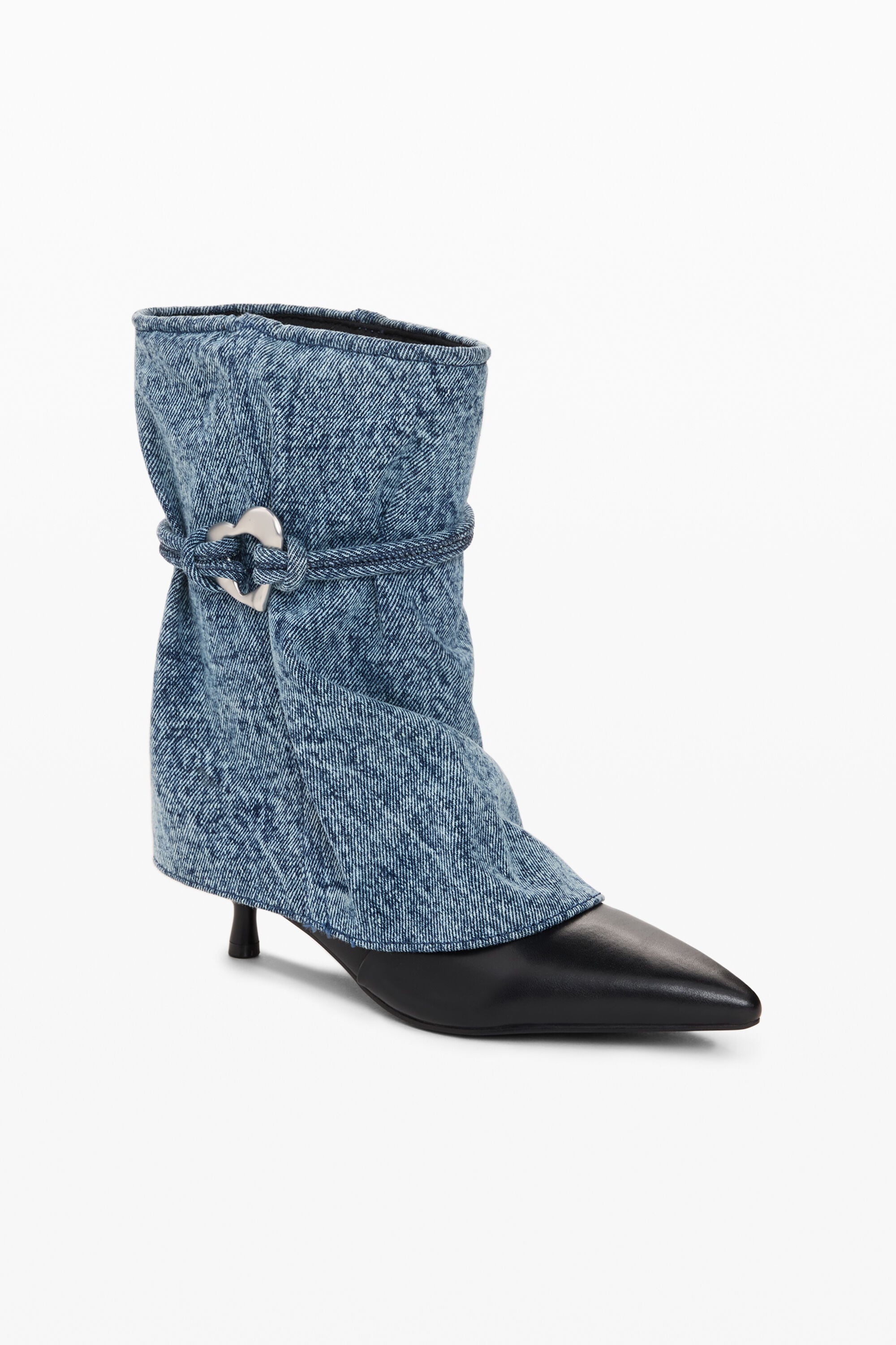 bottes à talons style cowboy, DESIGUAL