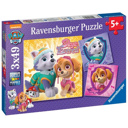 Ravensburger - puzzle enfant - puzzles 3x49 p - charmantes