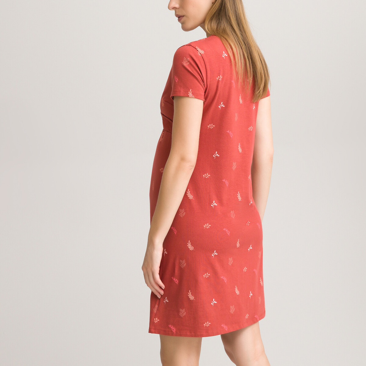 Cotton maternity/nursing nightdress in 