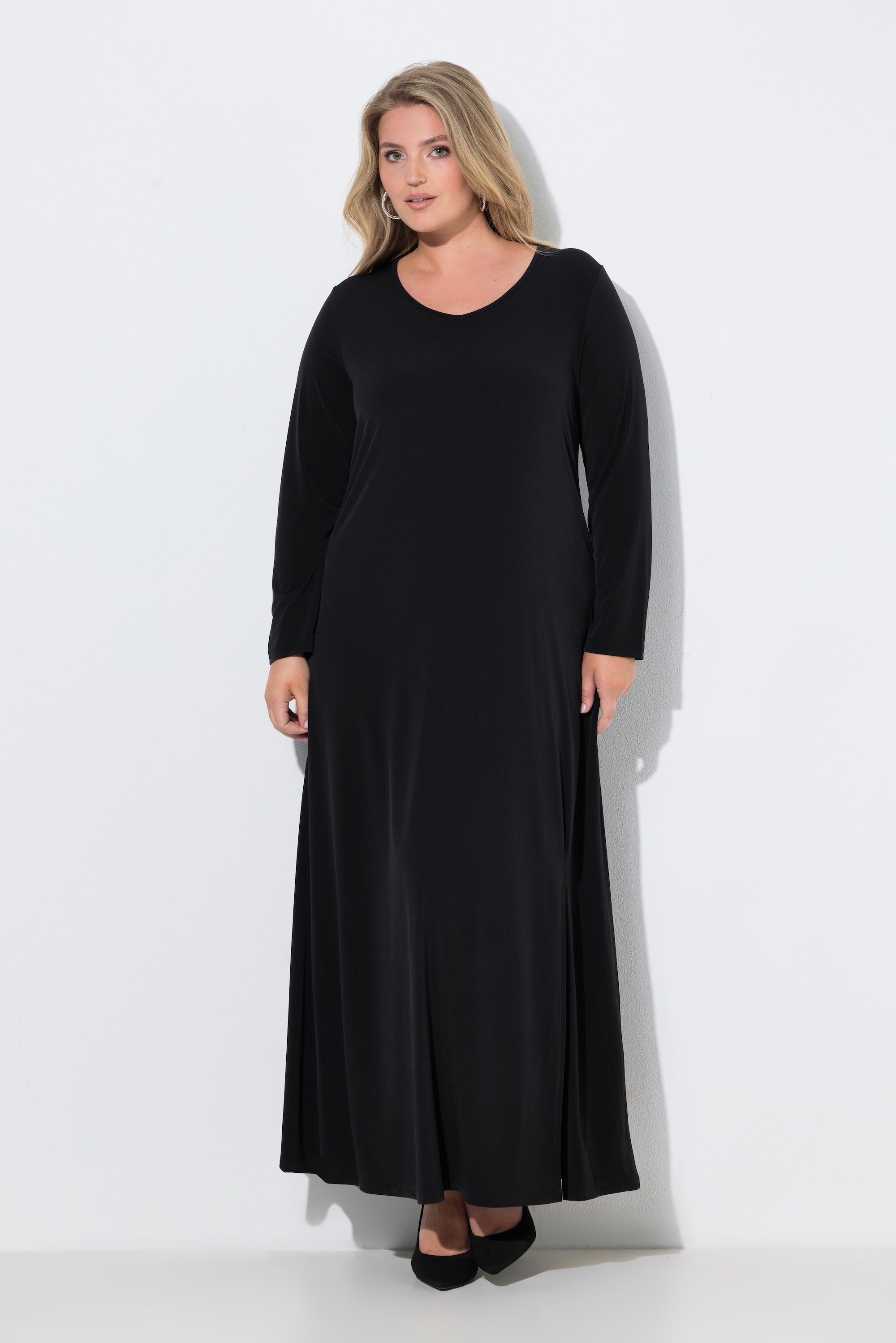 Robe maxi, empiècements aux épaules, ULLA POPKEN
