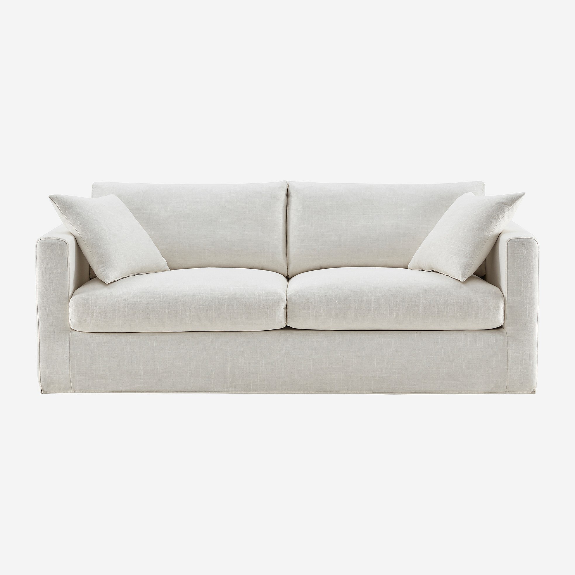 Canapé fixe coton, polyester, viscose, lin GRAFF, HABITAT
