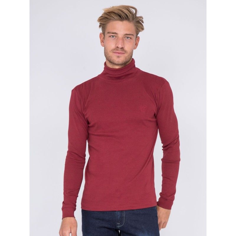Jean rouge on sale bordeaux homme