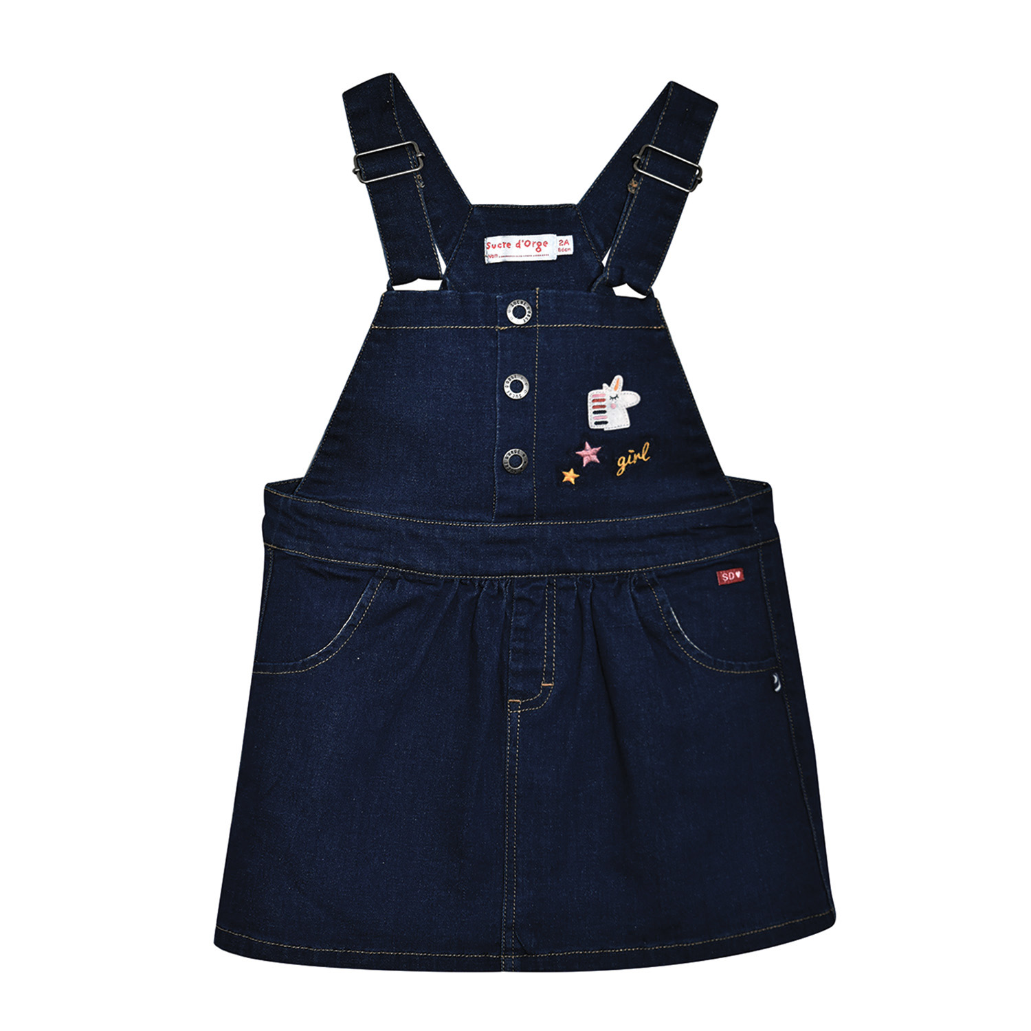 Robe salopette djema, SUCRE D'ORGE