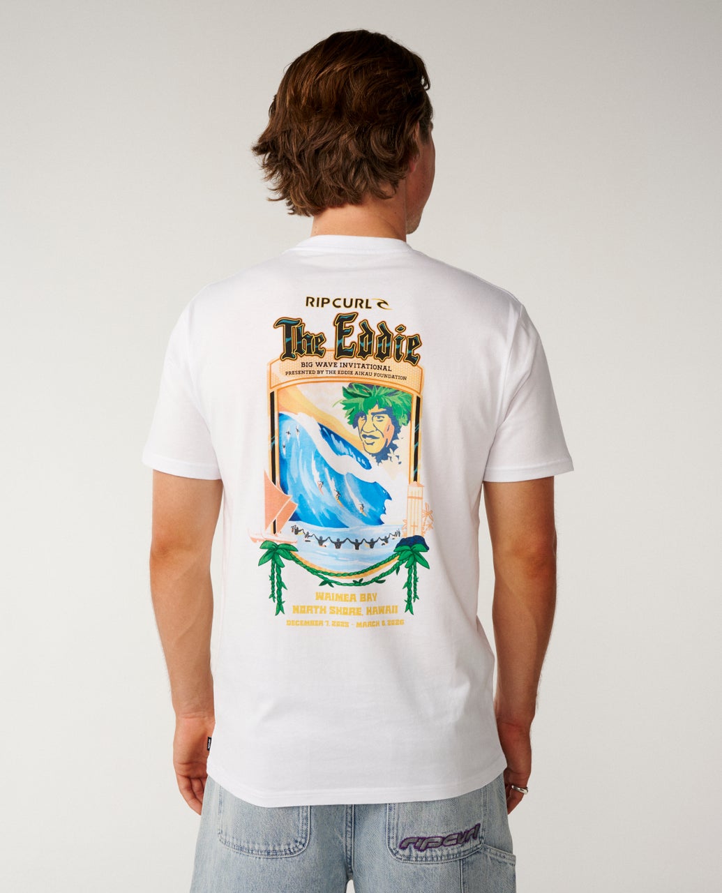 T-shirtEDDIE WOUL GO POSTER ART, RIP CURL