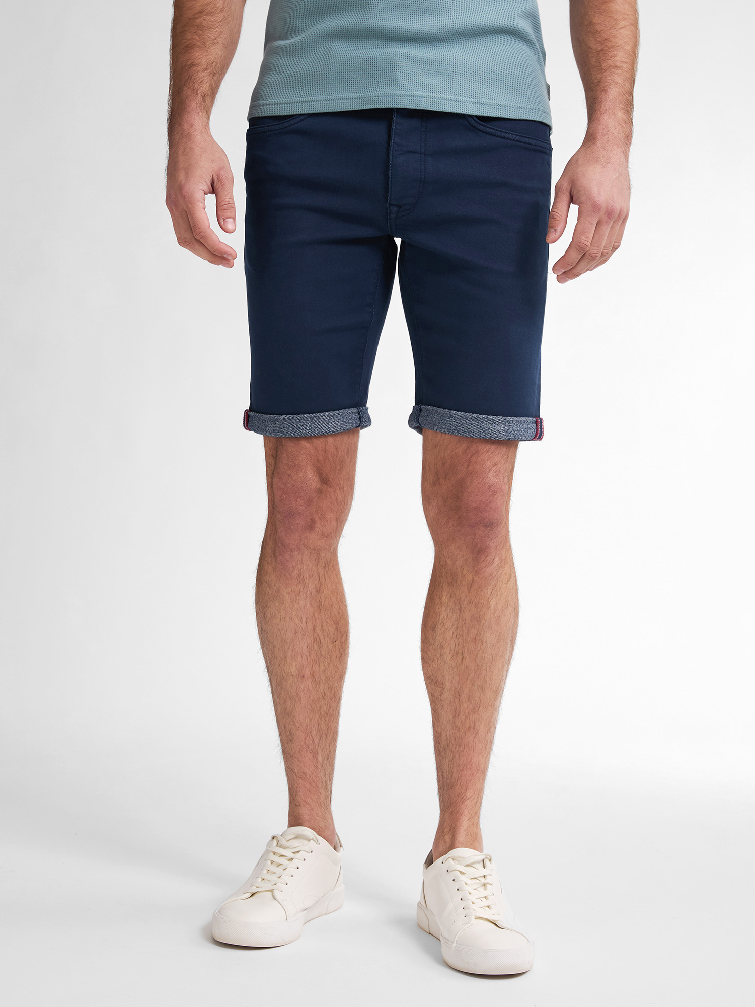 Short en denim coloré jackson coconut, PETROL INDUSTRIES