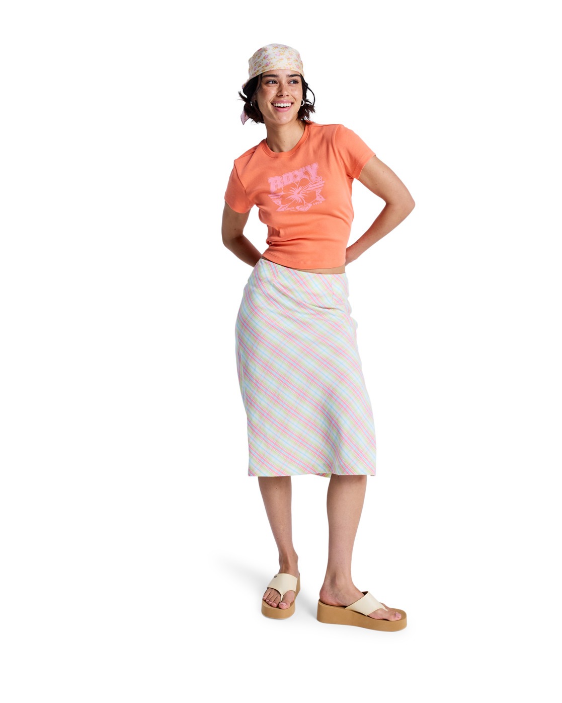 Jupe midi SUMMER DELIGHT., ROXY