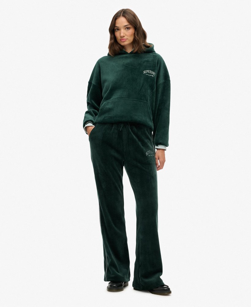 Pantalon de jogging en velours, SUPERDRY