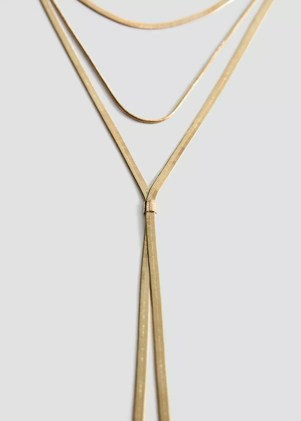 Collier long combiné, MANGO
