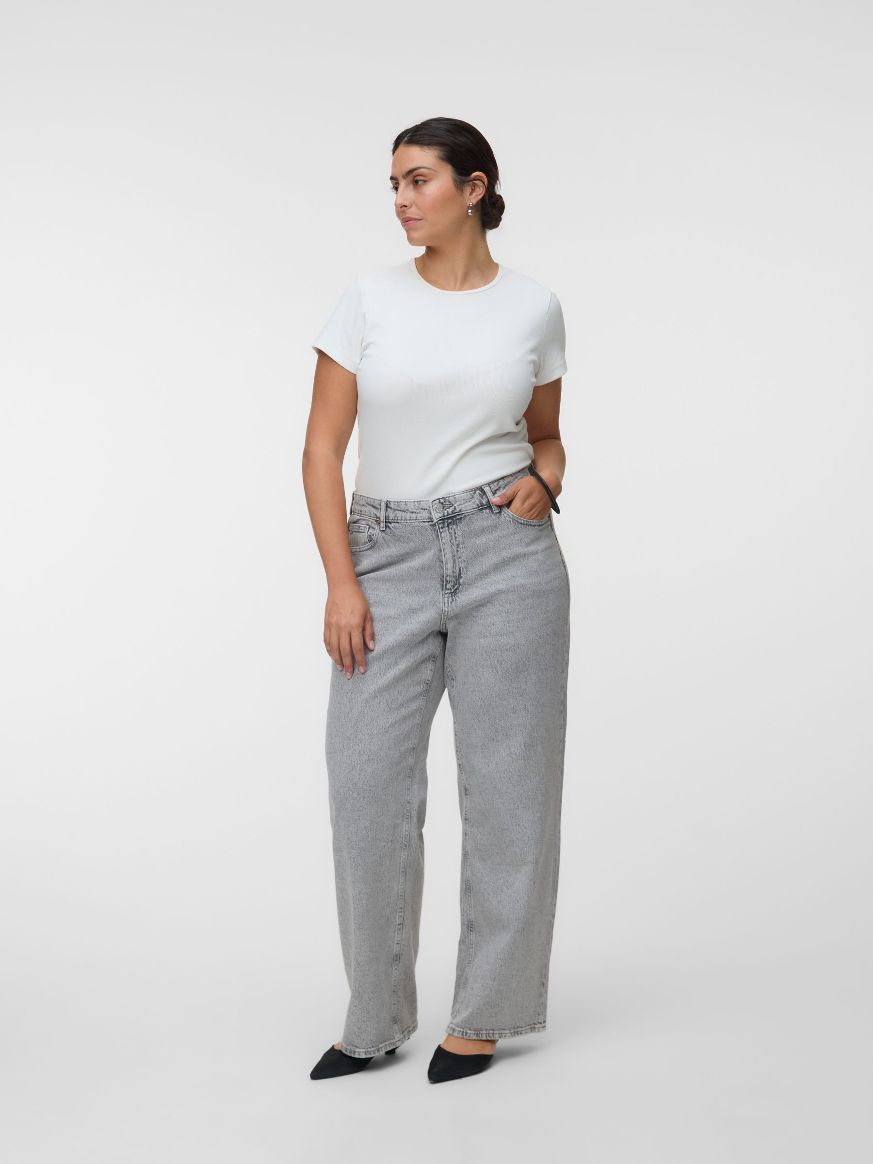 Jean À Coupe Large, VERO MODA