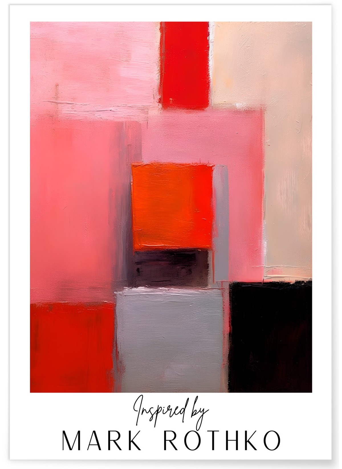 Affiche Mark Rothko n°6, L'AFFICHERIE