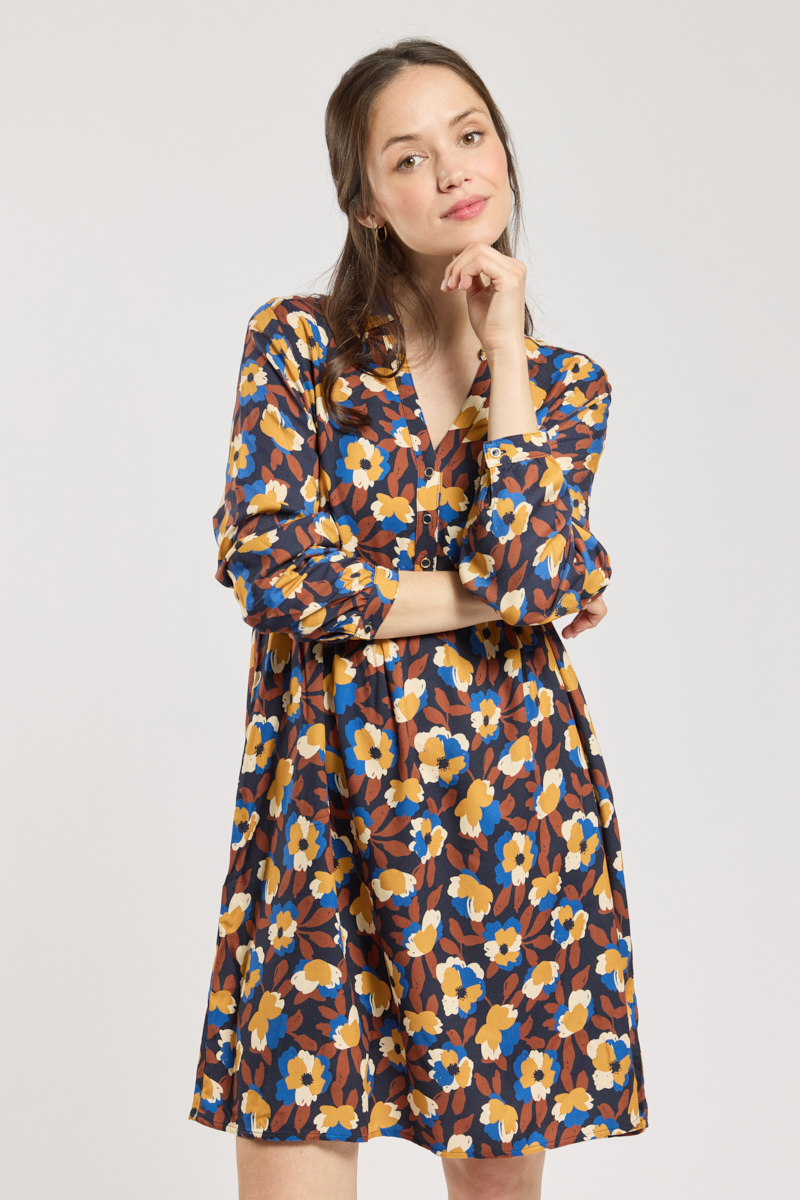 Robe fleurie, ARMOR-LUX