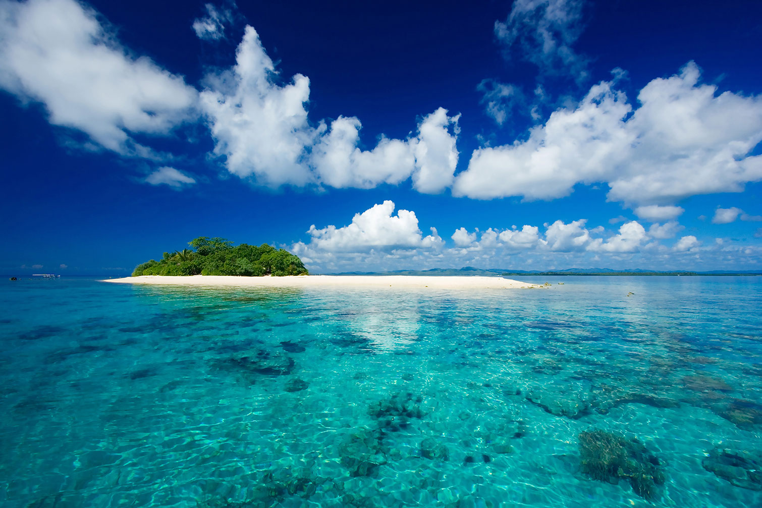 Tableau mer tropical island, HEXOA