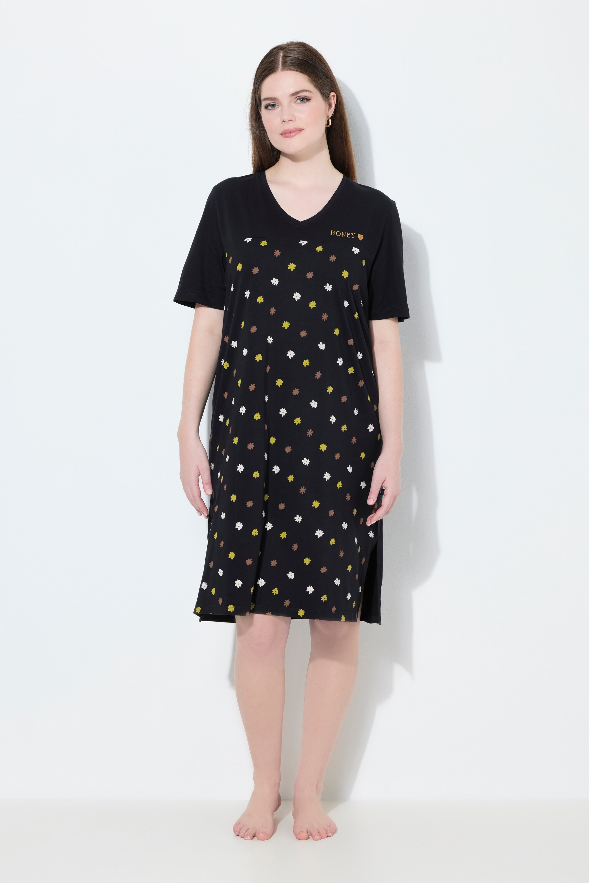 Chemise de nuit à fleurs, ULLA POPKEN