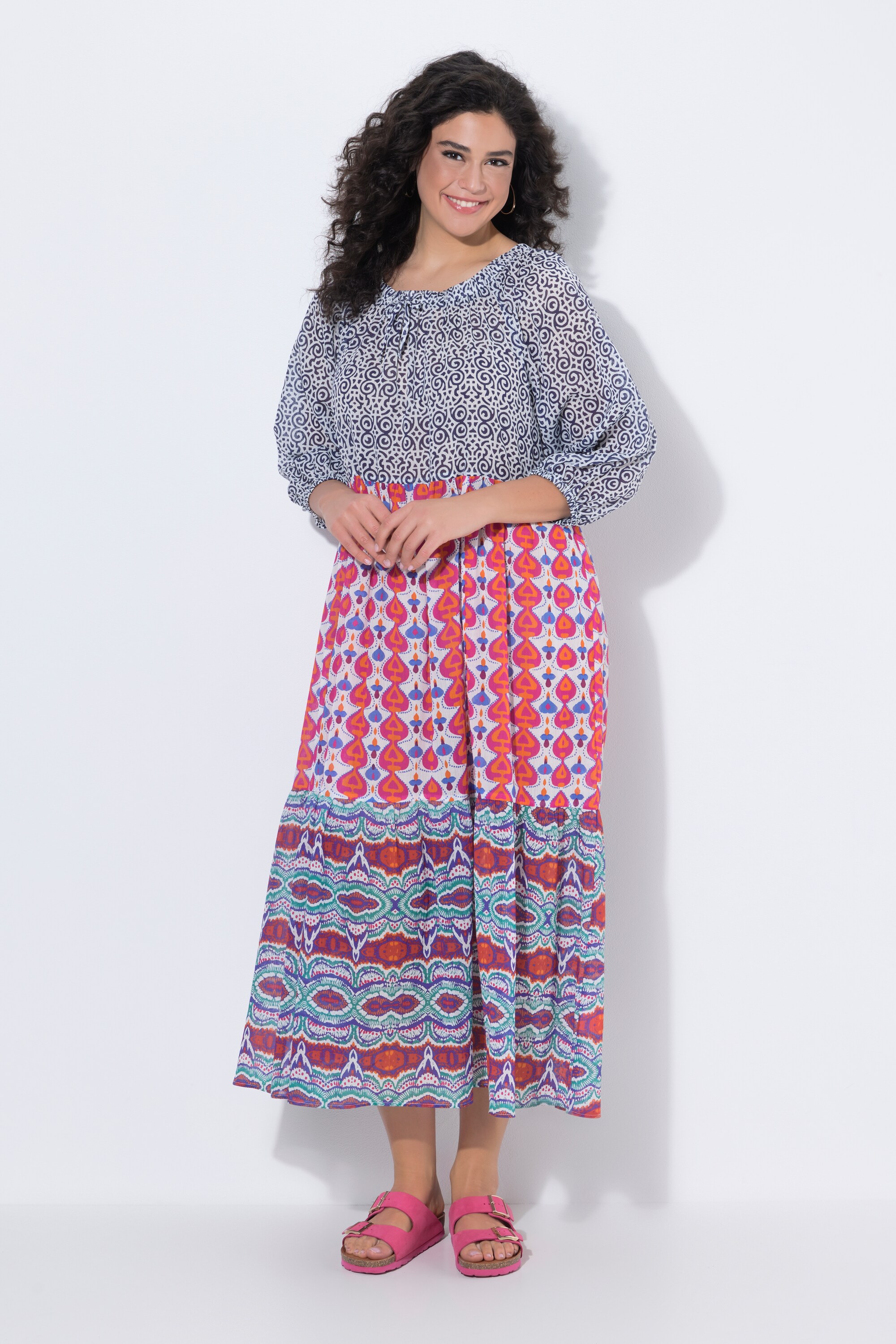 Robe maxi esprit bohème, ULLA POPKEN