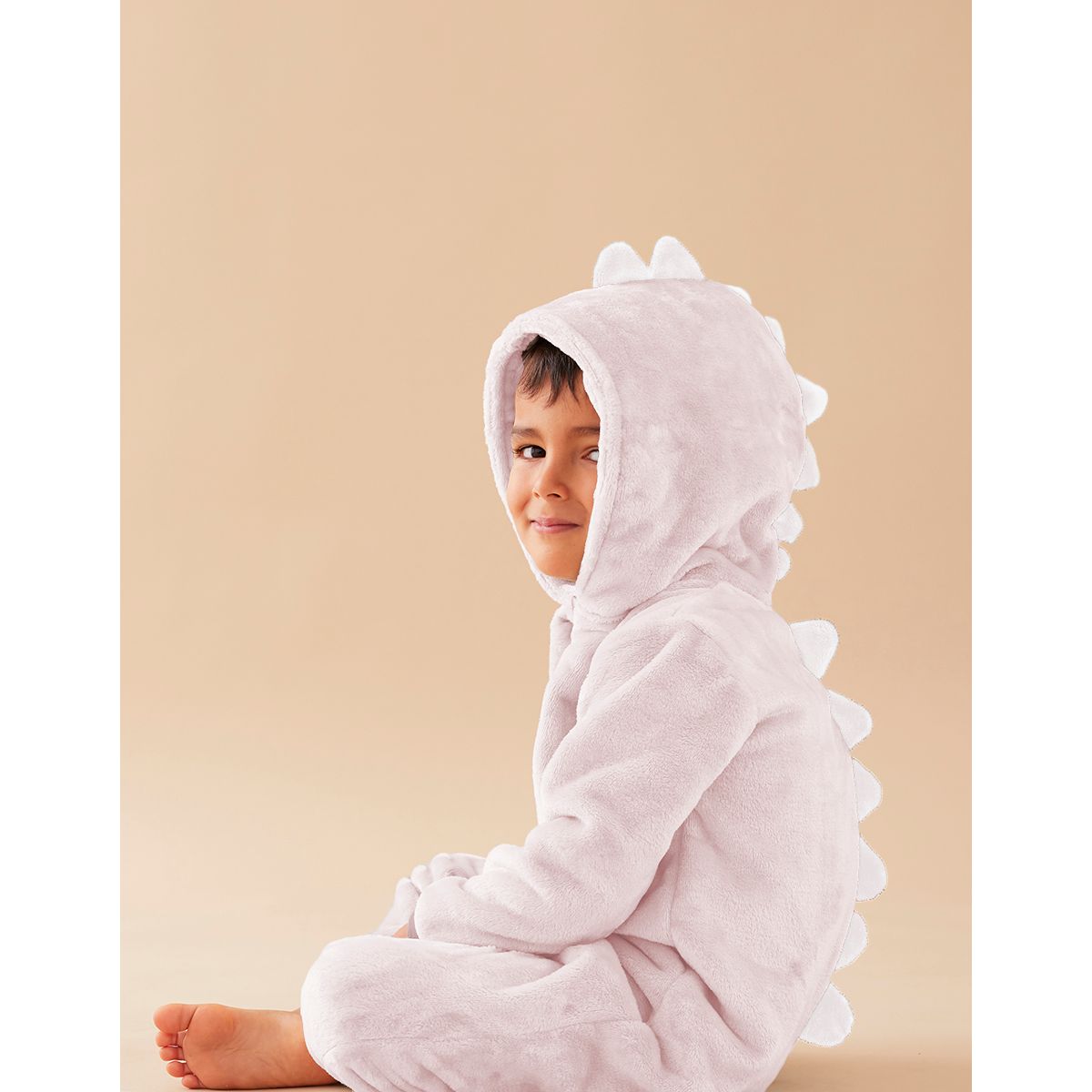 Combinaison pyjama en groloudoux clair rose Noukie s La Redoute