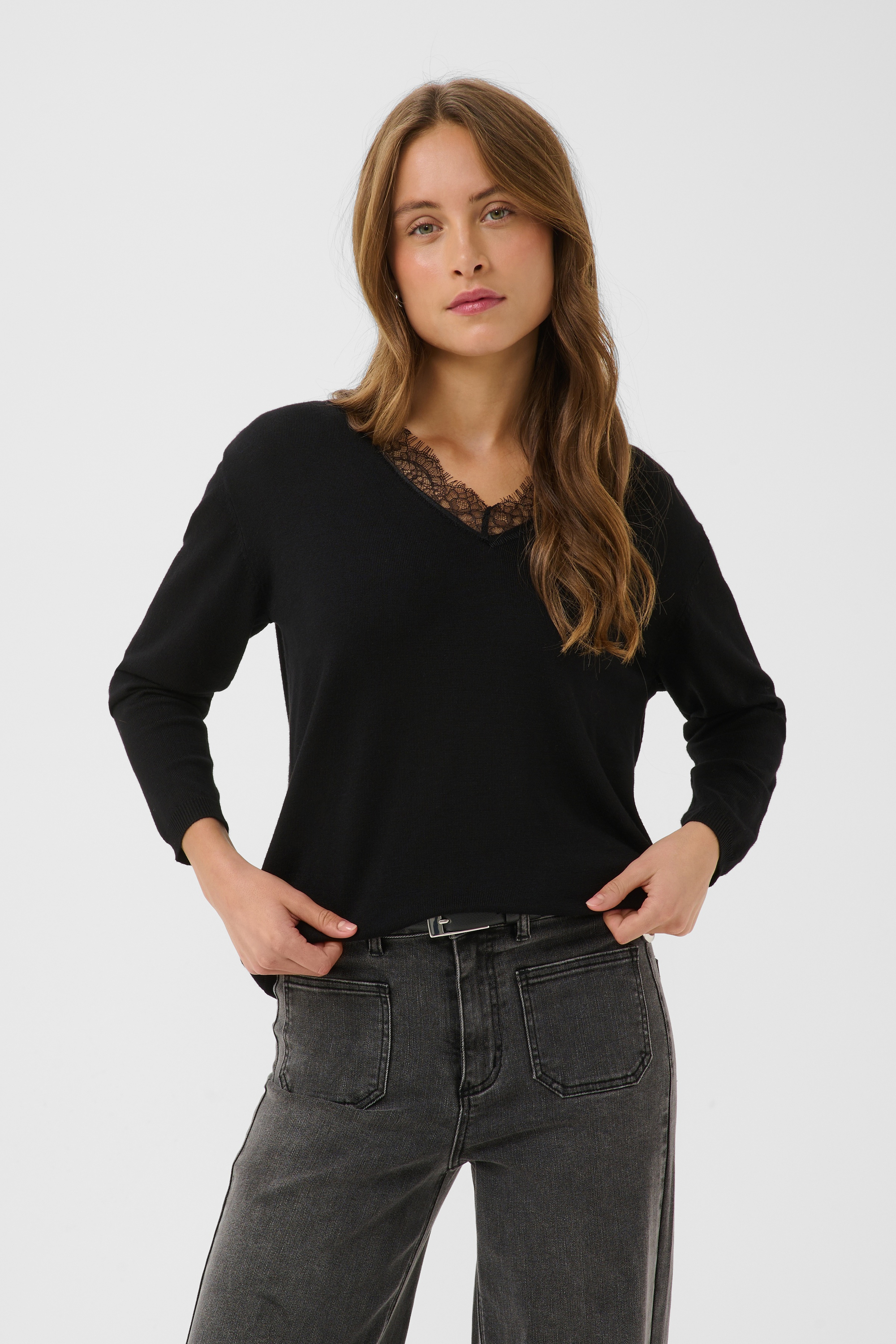 Pullover tricoté, KAFFE