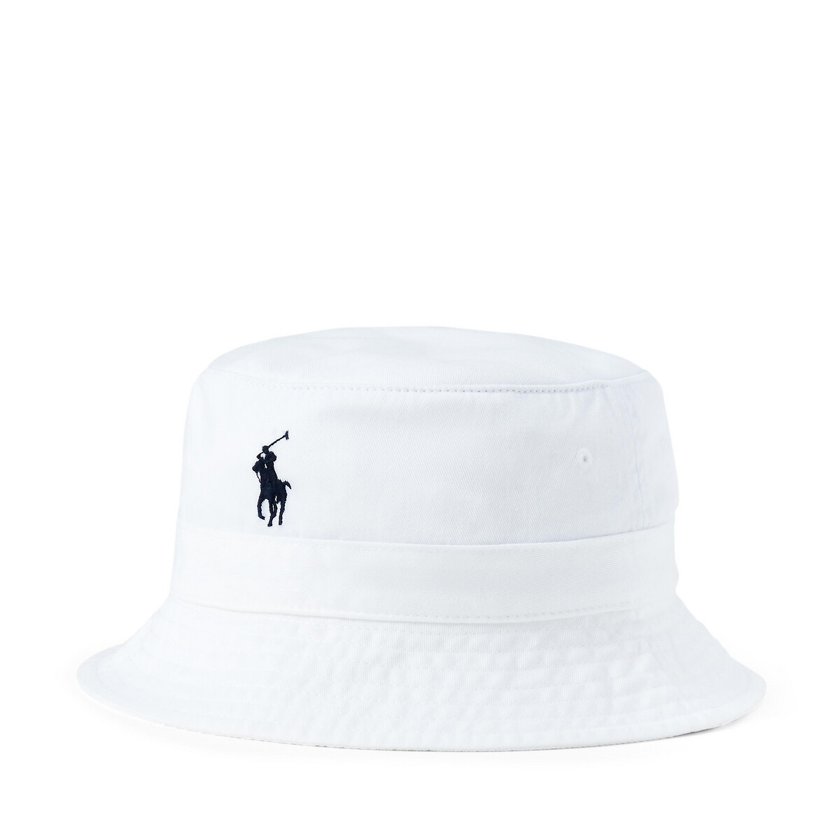 Polo player bucket hat in cotton , white, Polo Ralph Lauren | La Redoute