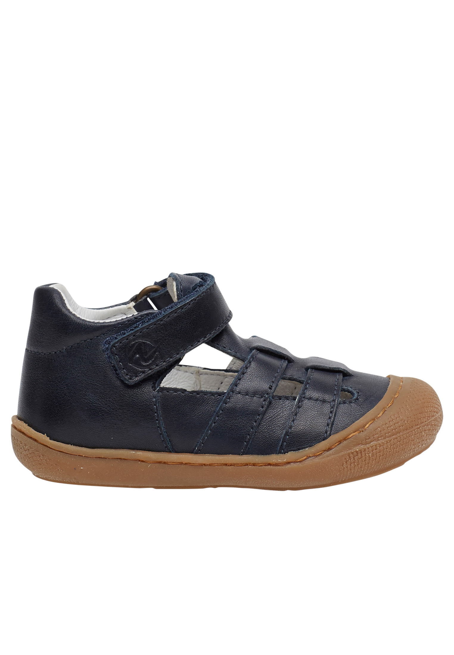 Sandales semi-ouverte en cuir BEDE, NATURINO