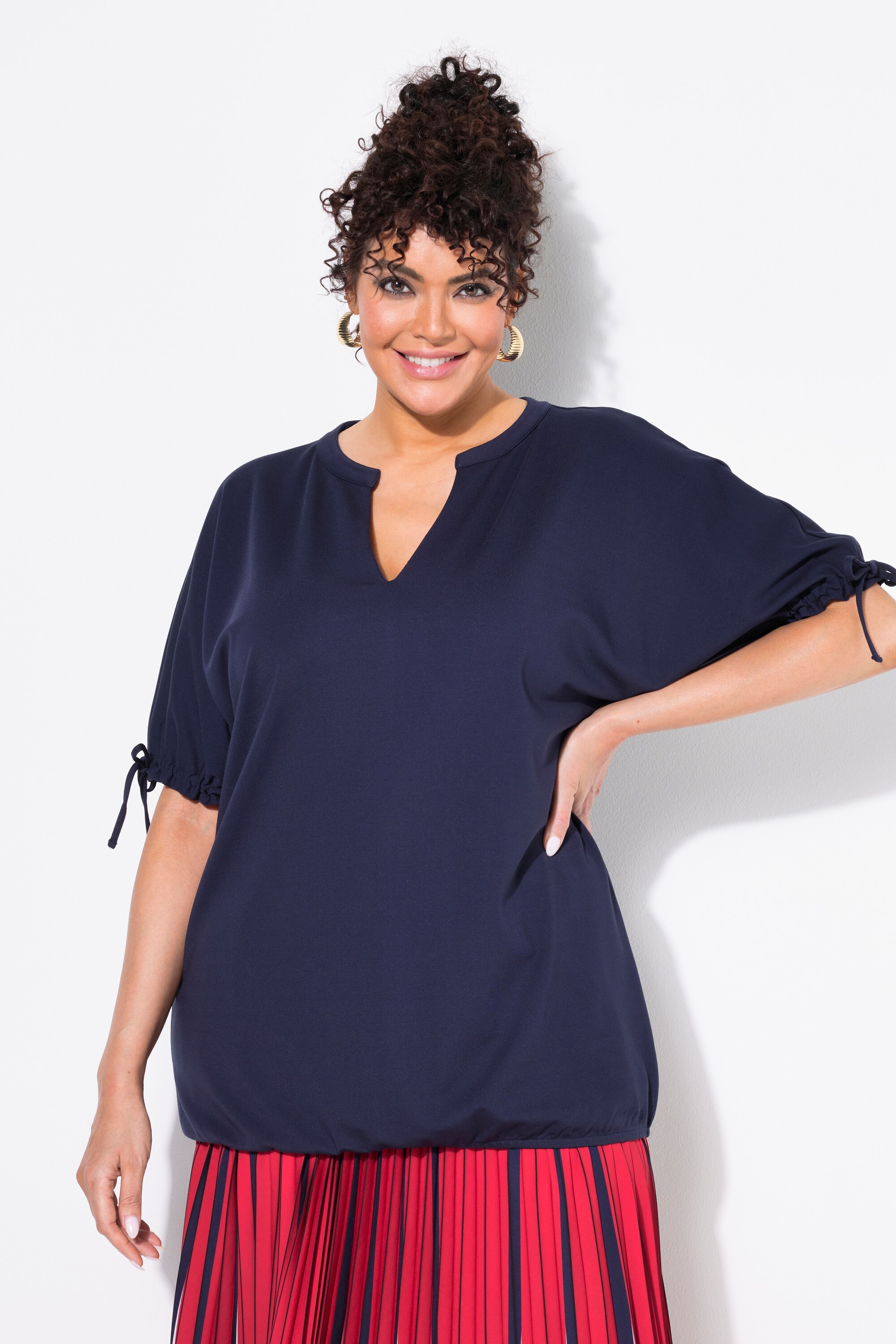 Sweat-shirt oversize. Col tunisien, ULLA POPKEN
