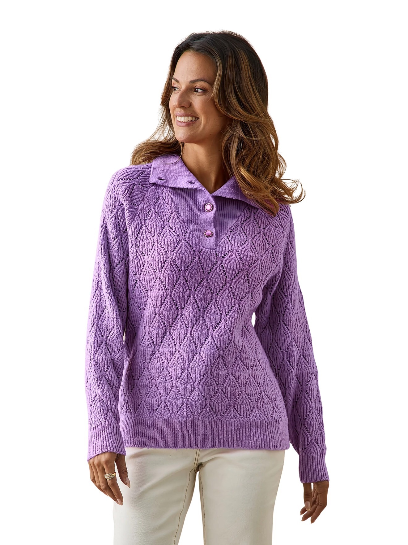 Pull femme col camionneur, DAXON