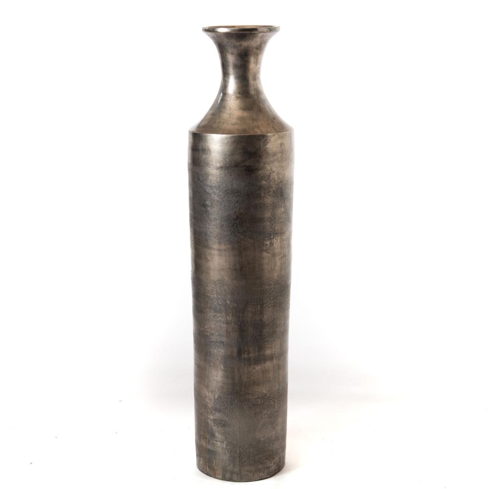 Vase haut effet étain H120, AMADEUS