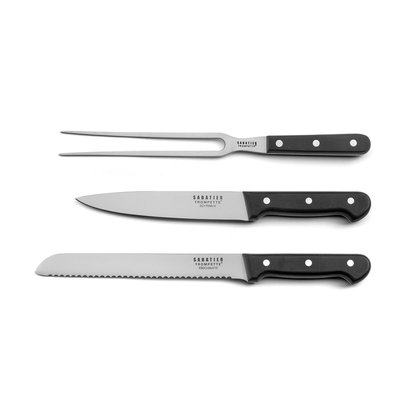 Set 3 couteaux de cuisine - Universal SABATIER TROMPETTE
