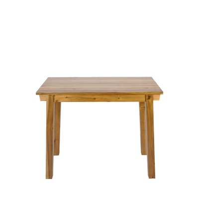 Table de bar en acacia H100xL120cm bois foncé - HANOTILO DRAWER