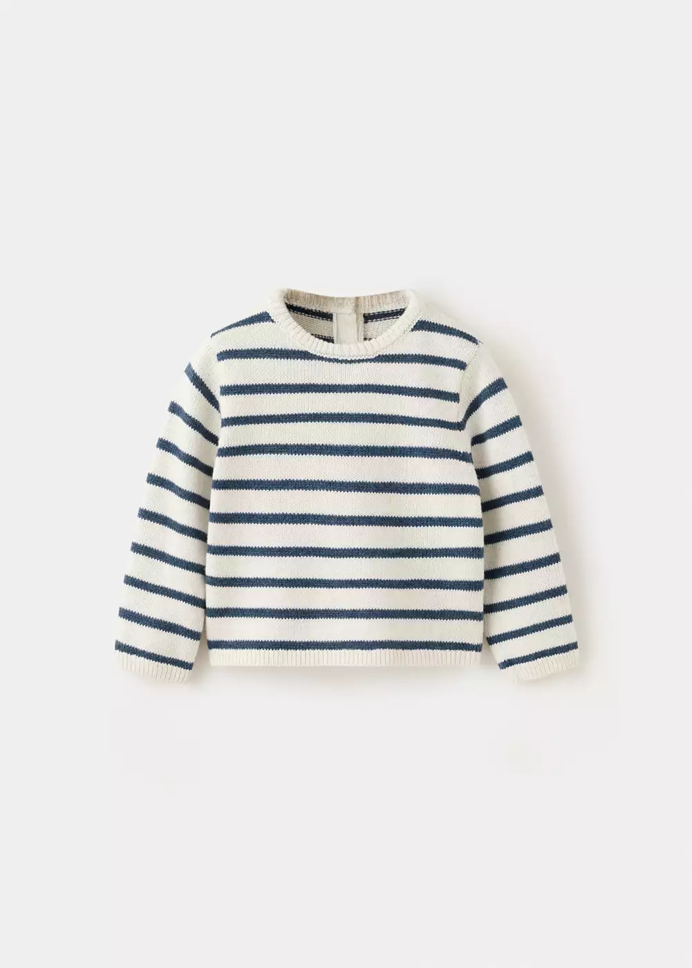 Pull-over en maille à rayures, MANGO BABY