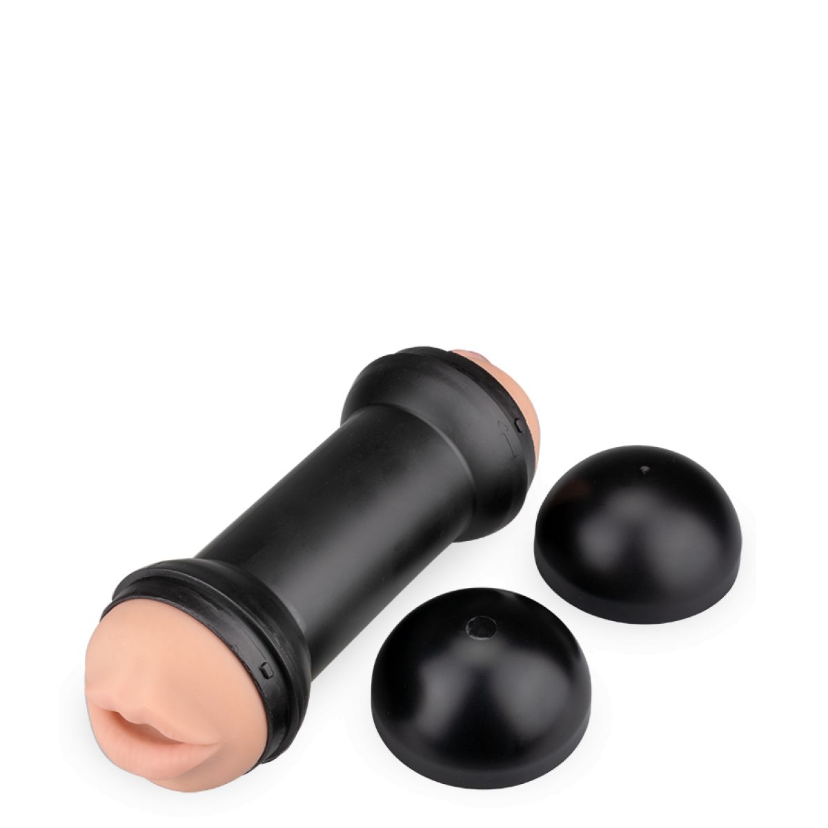 Double masturbateur vagin silicone vaginette de luxe étroit et bouche  gourmande noir Love And Vibes | La Redoute